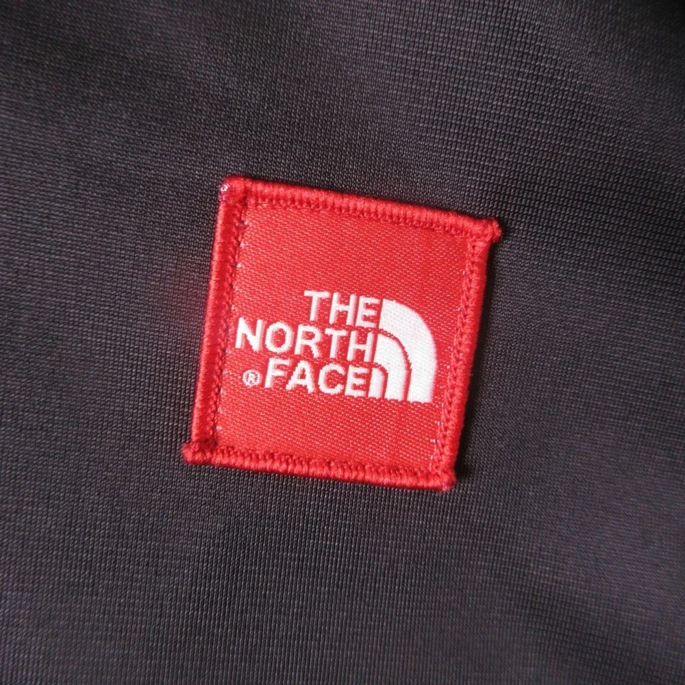 The North Face Hoodie Mens XL Black Full Zip Track Knit Logo Jacket Sweatshirt